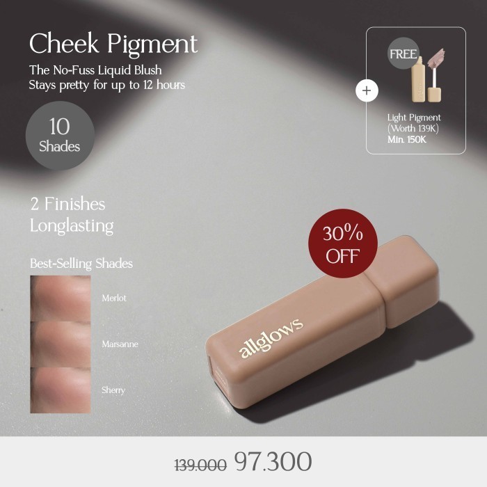Disc Allglows Cheek Pigment - Airen