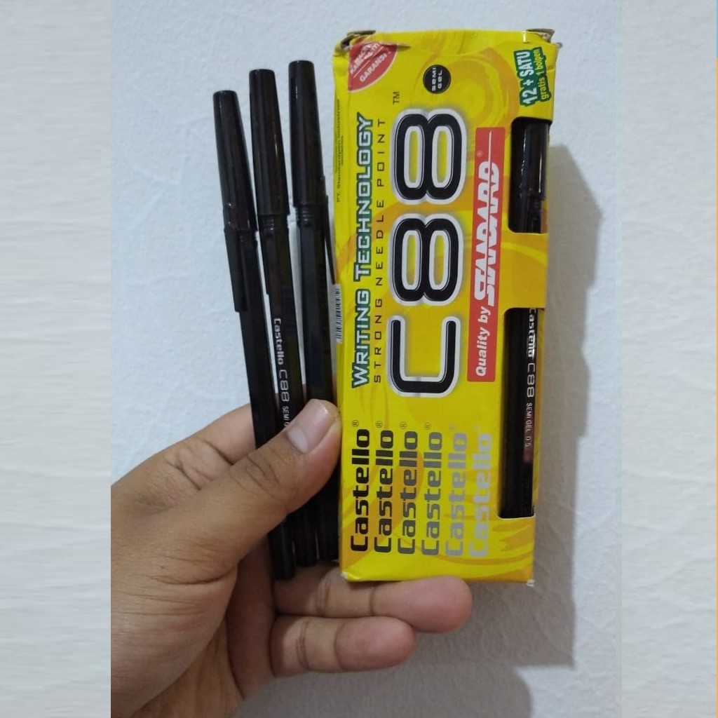 

PENA CASTELLO C88 PULPEN STANDARD CASTELLO C88 PEN STANDARD PER KOTAK
