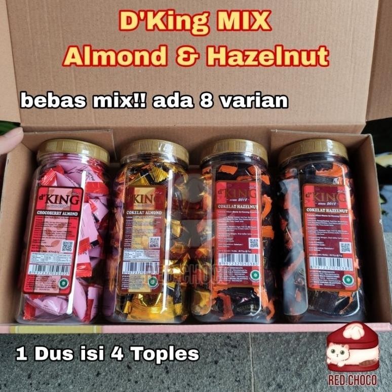 

CR - D'King (MIX) Cokelat Almond/Chocoberry/Hazelnut (DUS) TERLARIS
