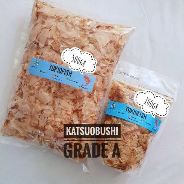 

CR - Katsuobushi Tokiofish NETT 100 gr Export Quality (Grade A) TERLARIS