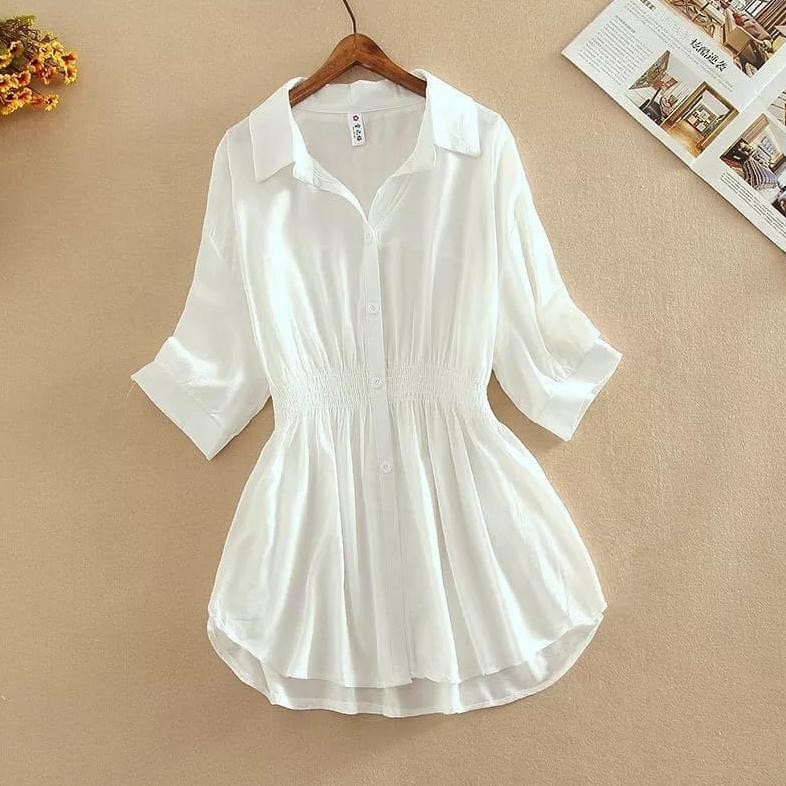 SERS Zainab Tunik Wanita Jumbo Baju Perempuan Big size Pakaian Wanita Over Size S M L XL XXL XXXL 5L