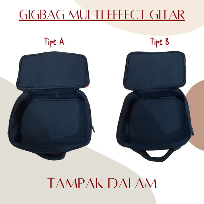 Tas Gigbag Untuk Multi Effect Gitar Effect Gitar Universal