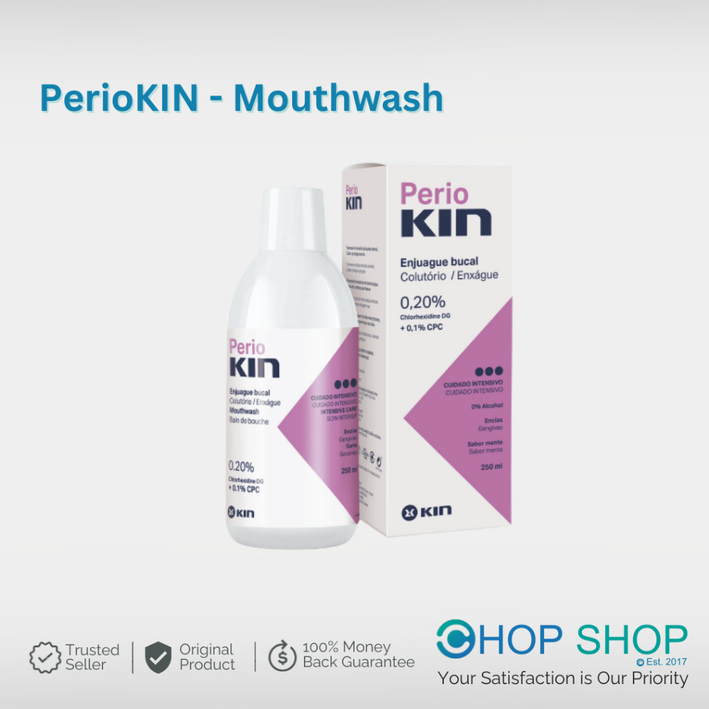 PerioKin Perio Kin Obat Kumur Chlorhexidine hexidine chx mouthwash kin obat kumur radang gusi bengka