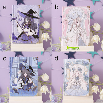 

BARANG TERLARIS Magnetic Notebook Magic Witch / Diary Jurnal Agenda / Buku Tulis Anak