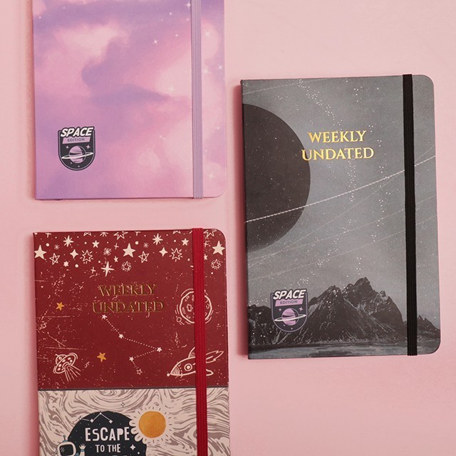 

BARANG TERLARIS bukuqu Undated Planner Space - Buku Agenda - Planner tanpa tanggal