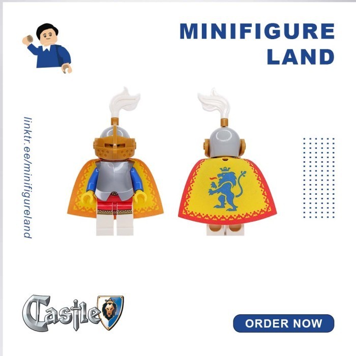 FLASH SALE LEGO CASTLE - LADY OF THE BRAVE LION KNIGHTS TERLARIS