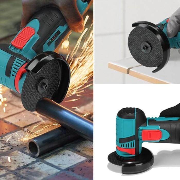 IRONHOOF 16.8V MINI MESIN GERINDA TANGAN ANGLE GRINDER CORDLESS