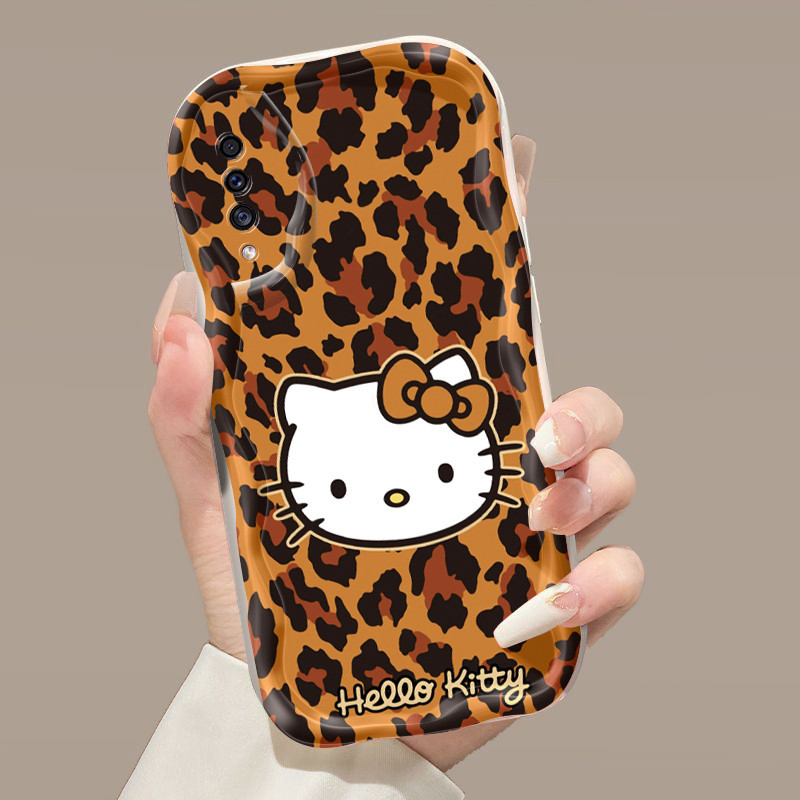 Casing Ponsel untuk Samsung galaxy A50 A50s A30s A51 M40s A52 A52s 5G Case pola HP Motif macan tutul