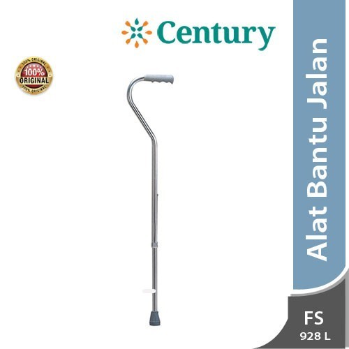 GEA Tongkat Kaki 1 FS 928 L / Gagang Leher Angsa / Alat bantu berjalan / walker / Alkes
