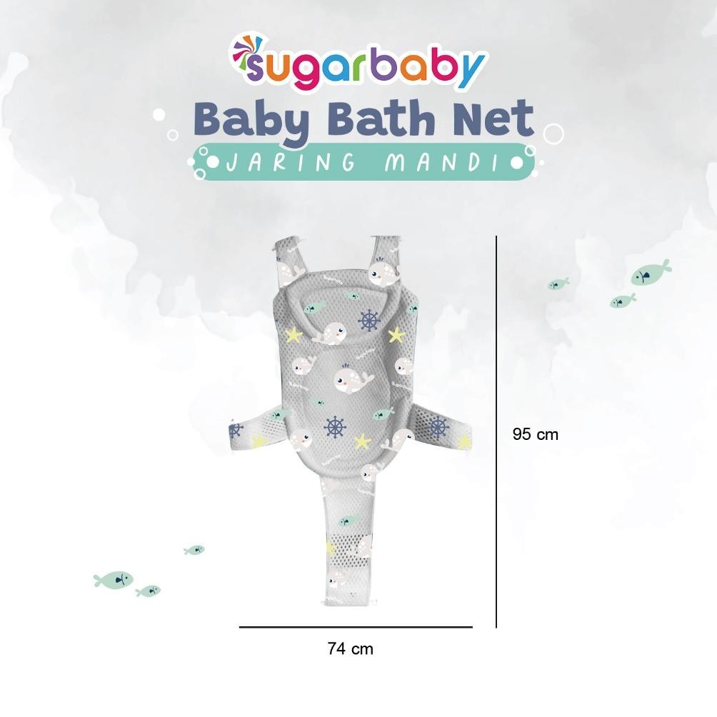 Sugar Baby Bath Net / Jaring Alas Bak Mandi Bayi / Alas Duduk Bak Mandi Bayi