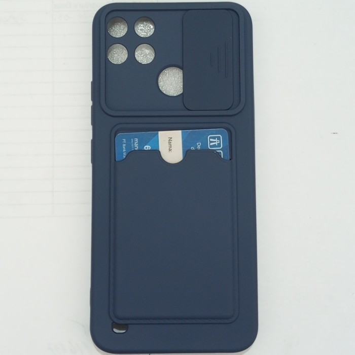 Soft Case Realme C21Y / C25Y Slide Camera + Slot Card