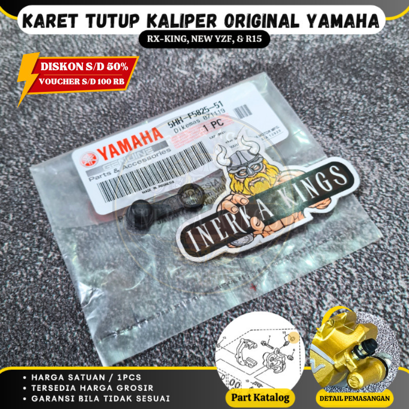 Karet Tutup Pembuangan Angin kaliper Rx King Original YGP 5HH-F5825-51