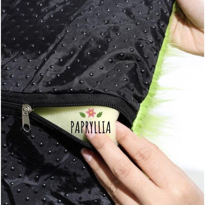 Karpet Lantai Tebal Kasur Busa Bulu Korea 200X150Cm Tebal 3Cm + Busa Tersedia