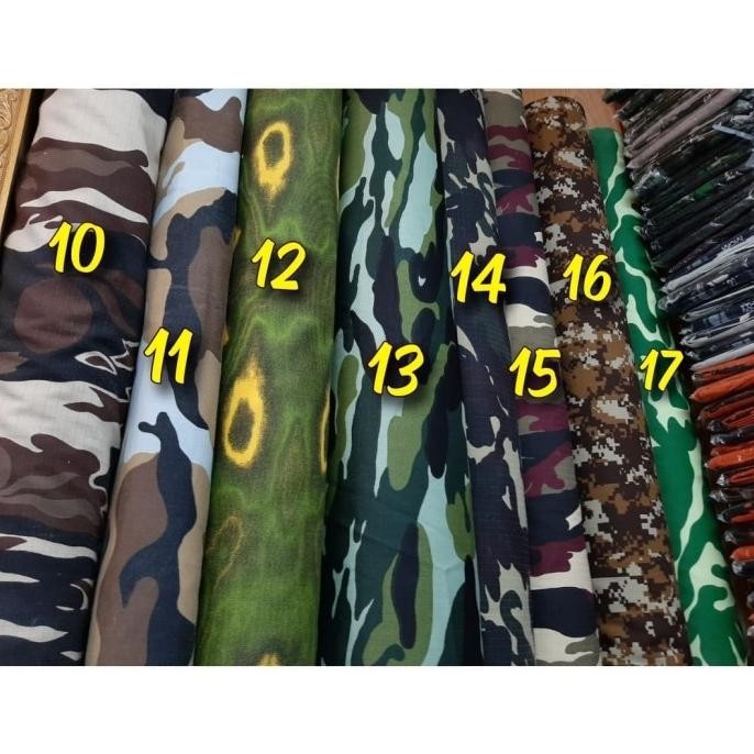 Trend - Kain Loreng Army/Kain Tni Kopassus/Bahan Tni Loreng UD/AL - No.8 