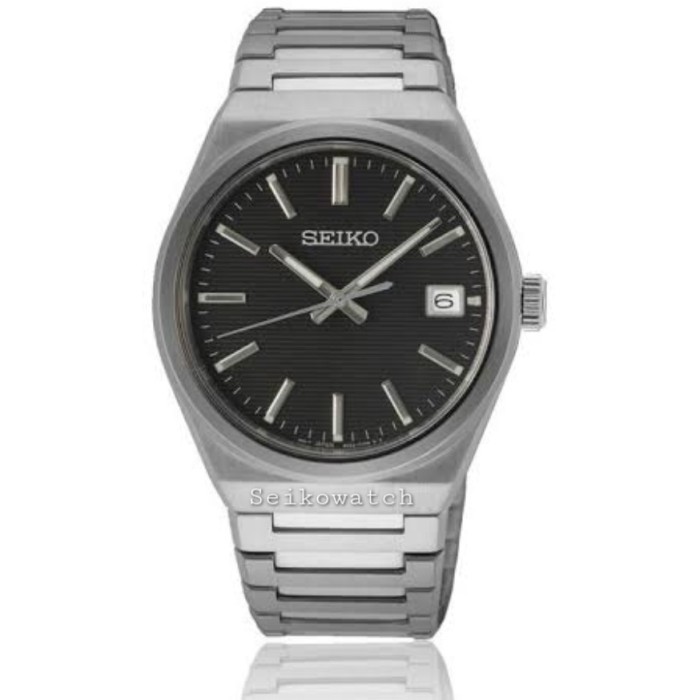 Seiko SUR557P1 Classic Quartz Sapphire Black Dial Sur557