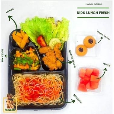 50Pc Box Mika Bento Tray Bento Kotak Makan Nasi Tempat Bekal Catering