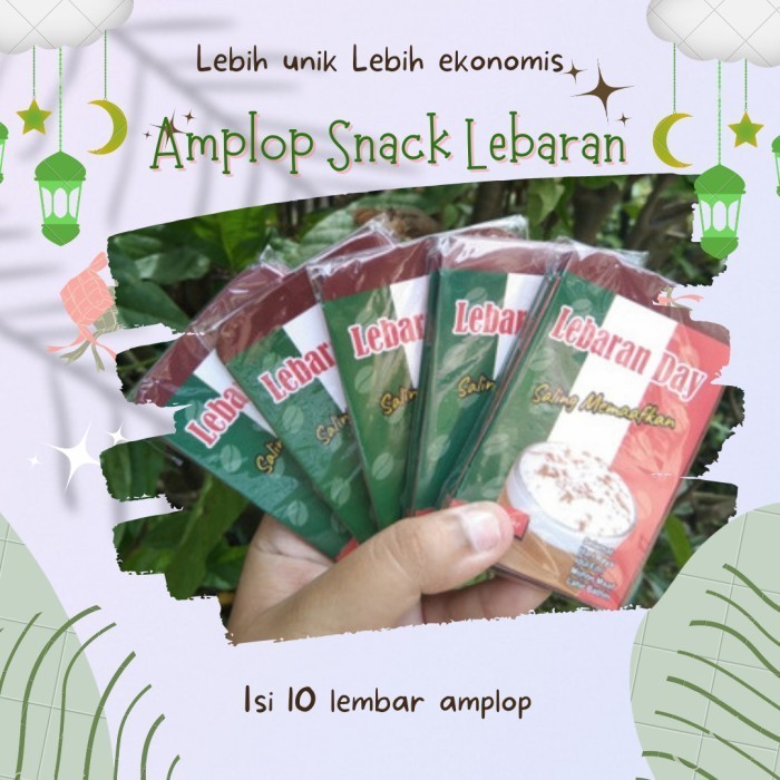 

Amplop Lebaran Snack Goodday Isi 10 Lembar