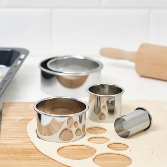 

Ori 1Set 5Pcs Pemotong Bahan Kue Kering/ Cetakan Bahan Kue C