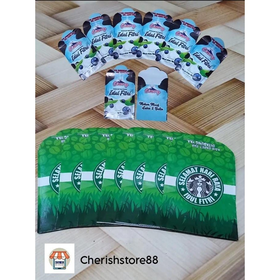 

Amplop Lebaran Motif Uang 1 Pack Isi 8 Pcs