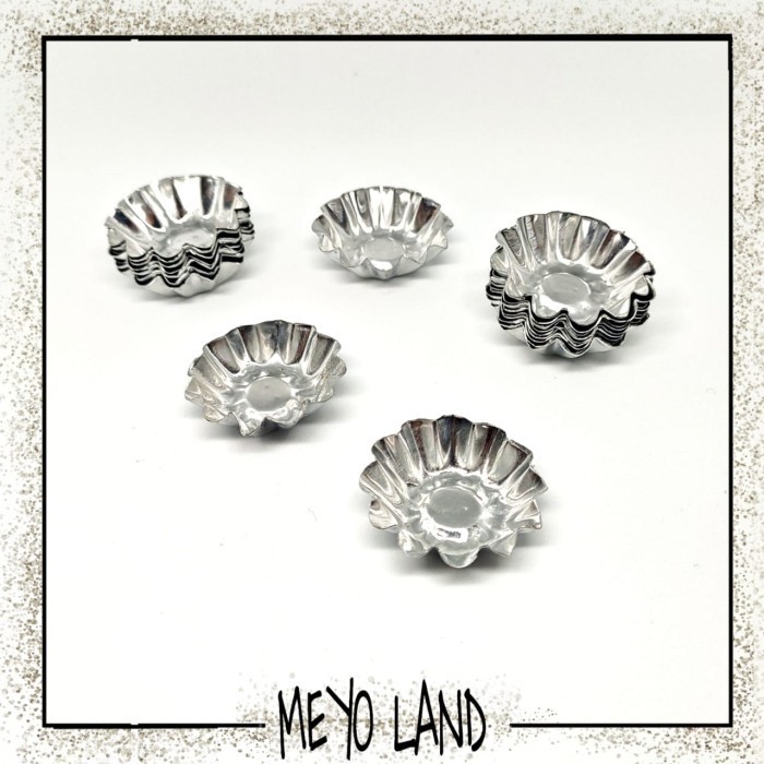 

Cetakan Nastar Bulat Isi 10 Pcs Bahan Aluminium Kue Kering Nanas