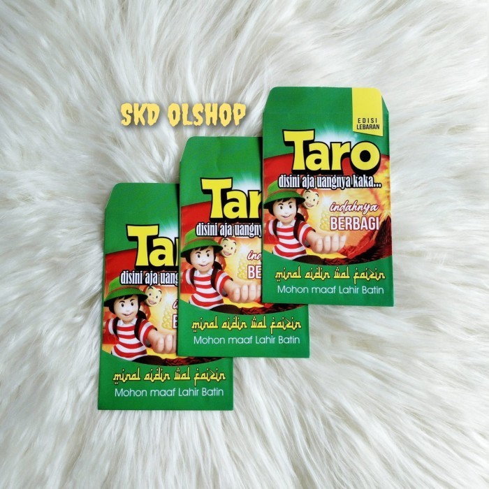 

Amplop Ampau Lebaran Motif Snack Kter A/B Isi 100 Lembar Mix