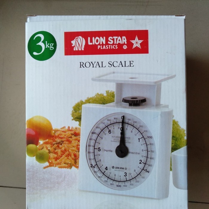 

Timbangan Dapur / Bahan Kue / 5 Kg Lionstar