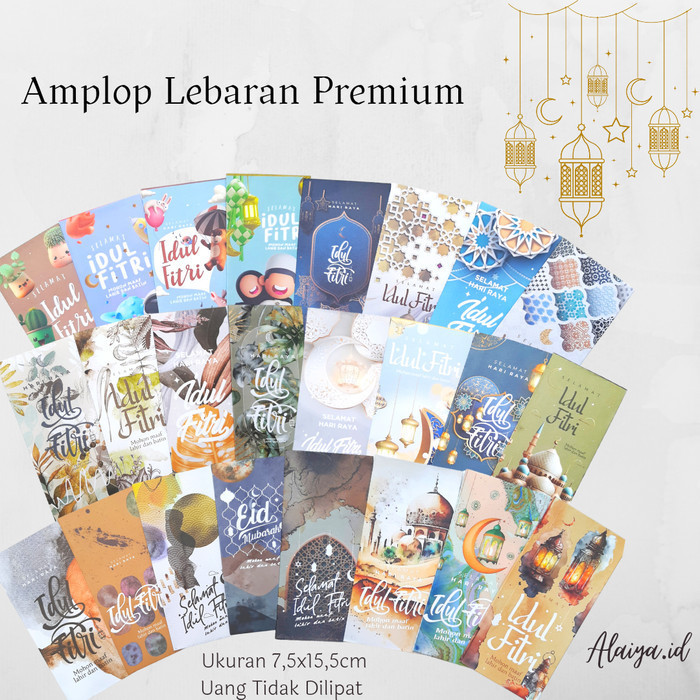 

20Pcsamplop Lebaran Idul Fitri Premium Aesthetic Unik Ukuran Uang