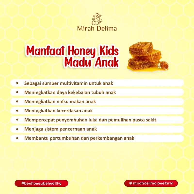 

Korzaln Madu Anak - Honey Kids - 500 Ml