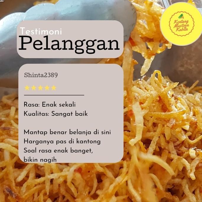 

Kentang Mustofa Kabita Original (Toples 1.000ml) JS