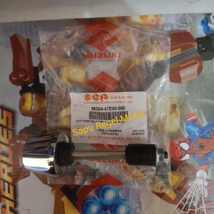 Jalu stang satuan satria FU karbu raider 125 RK Cool 56204-47E00 ORI (SR MOTORS)