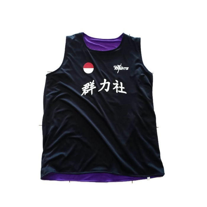 [SPECIAL EDITION] Jersey Basket Cls Knights Hitam Ungu