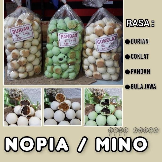 

NOPIA MINI MANIS 250gr SNACK KILOAN MURAH MINO KHAS PURWOKERTO