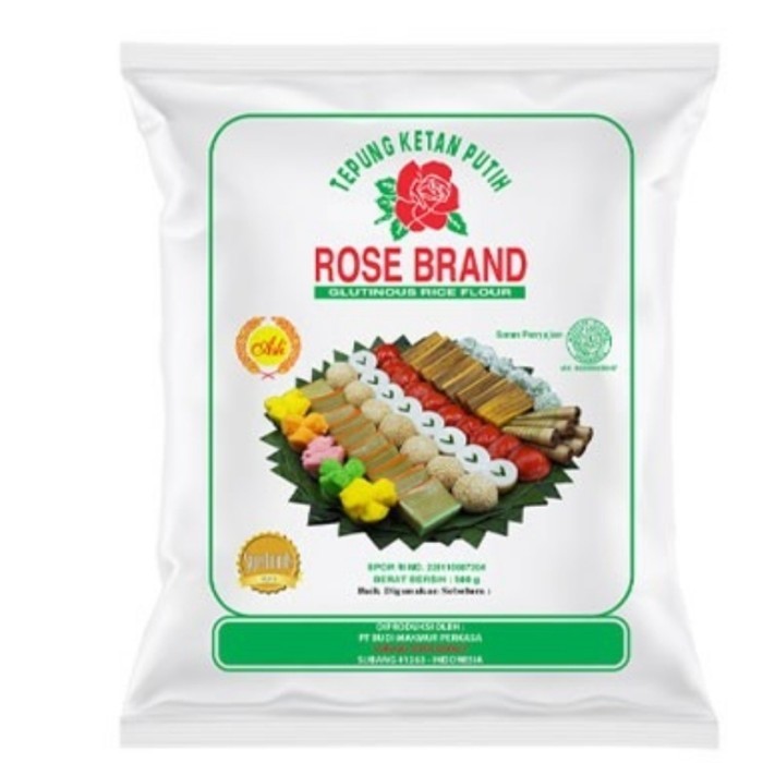 

Tepung Ketan Rose Brand Kemasan Premium 500 Gr 020
