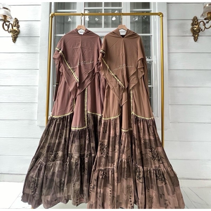 Gamis Motif Hawa Rumi