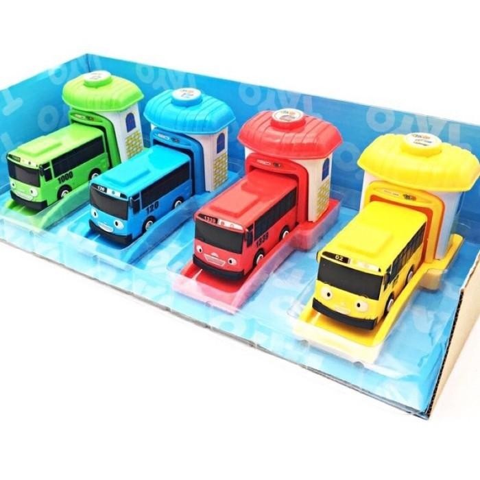 Tayo Garasi Pullback Mainan Garasi Tayo Lani Rogy Ghani