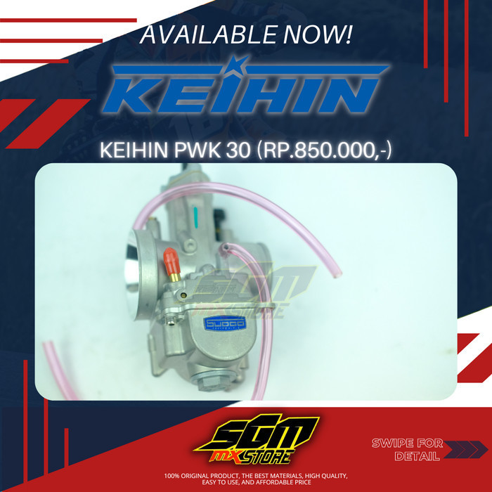 PROMO KARBURATOR KEIHIN SUDCO PWK 30 / 34 #ORIGINAL