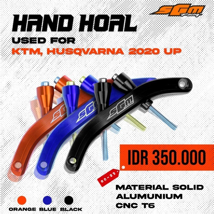 PROMO HAND HOLD TRAIL KTM HUSQVARNA BY SGM RACING PRODUCT #ORIGINAL