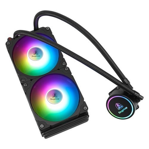 New Segotep Becool 240 Argb With 30000Hours Fan Life Cooler Internal Fan Gratis Ongkir