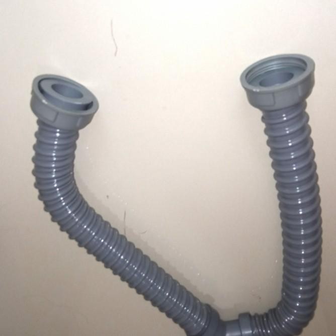 Selang bak cuci piring 2 lobang saringan afur Tebal | sahnaz