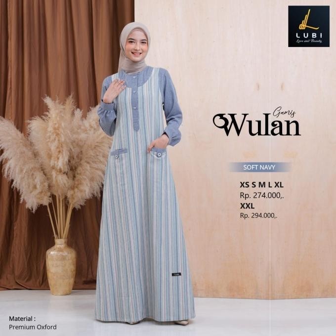 New Gamis Lubi Wulan Original