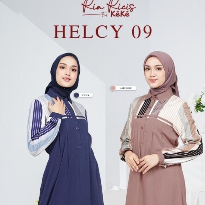 Terlaris Gamis Keke Helcy 09 Pengiriman Cepat