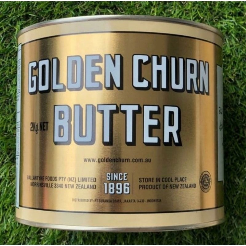 

Golden Churn Butter 2 Kg Mentega Creamy