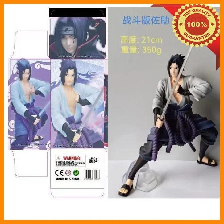 (ANTI) ACTION FIGURE NARUTO SASUKE OROCHIMARU PAKE PEDANG
