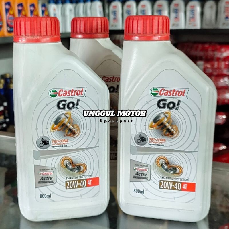 Oli Mesin Castrol GO Kemasan 800 ml Original Castrol Oil