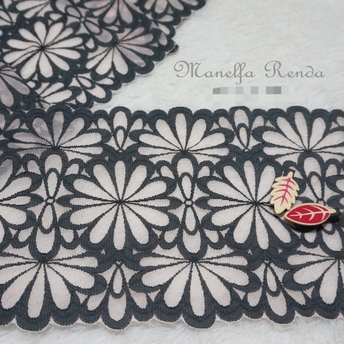 

renda strecth#20cm#htm gradasi#harga per pcs(13,5m)
