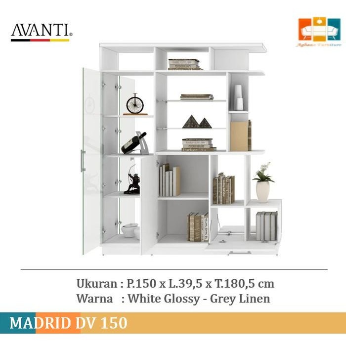 Rak Partisi Penyekat Ruangan Minimalis | Lemari Hias Partisi Minimalis