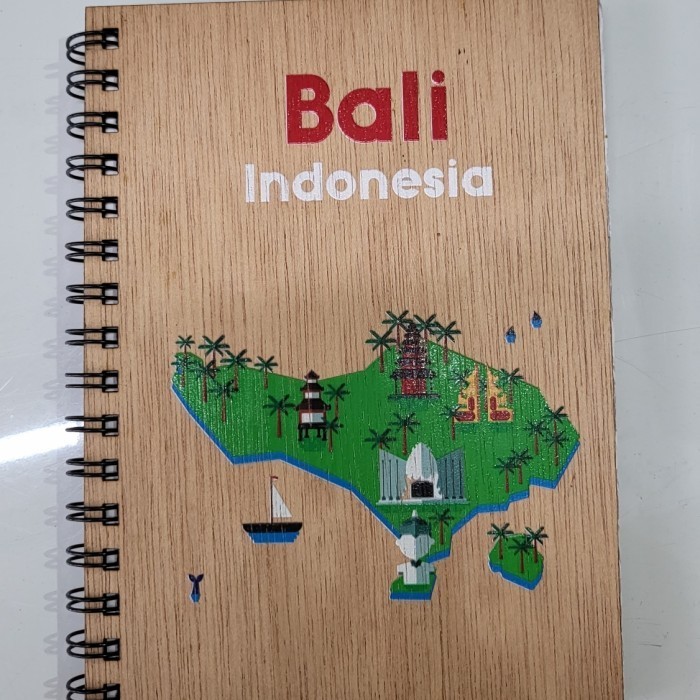 

Dijual Buku Bali Notebook Sketchbook A5 Polos Kayu Trendi