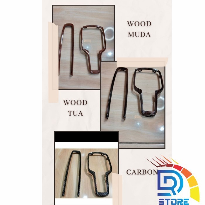 Terbaru LIST GARNISH PERSNELING TRANSMISI HONDA HRV WOOD CARBON