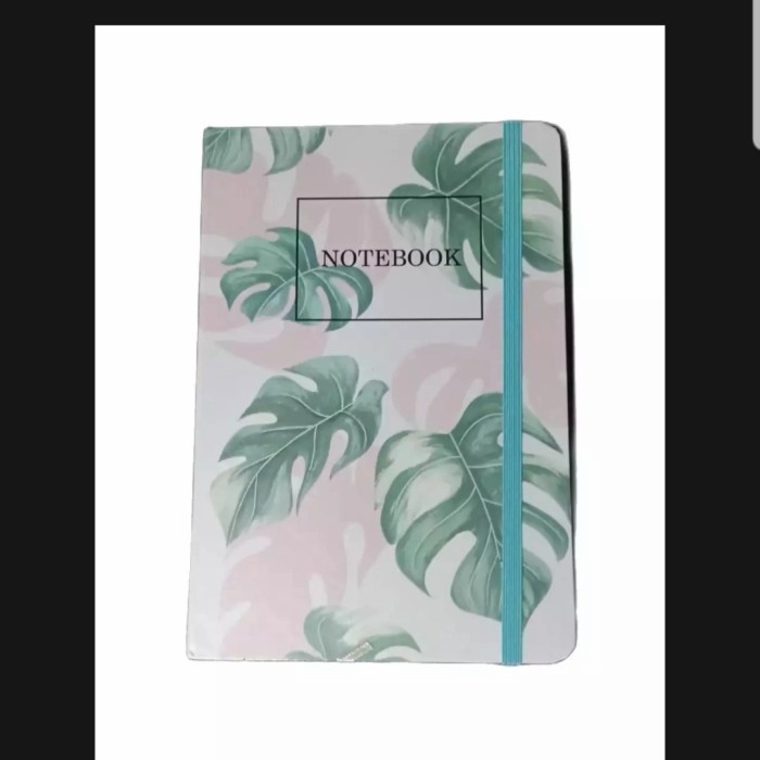 

Hadir Agenda Tali A5 / Notebook / Buku Catatan Fancy/ Buku Diary /Motif Daun Promo