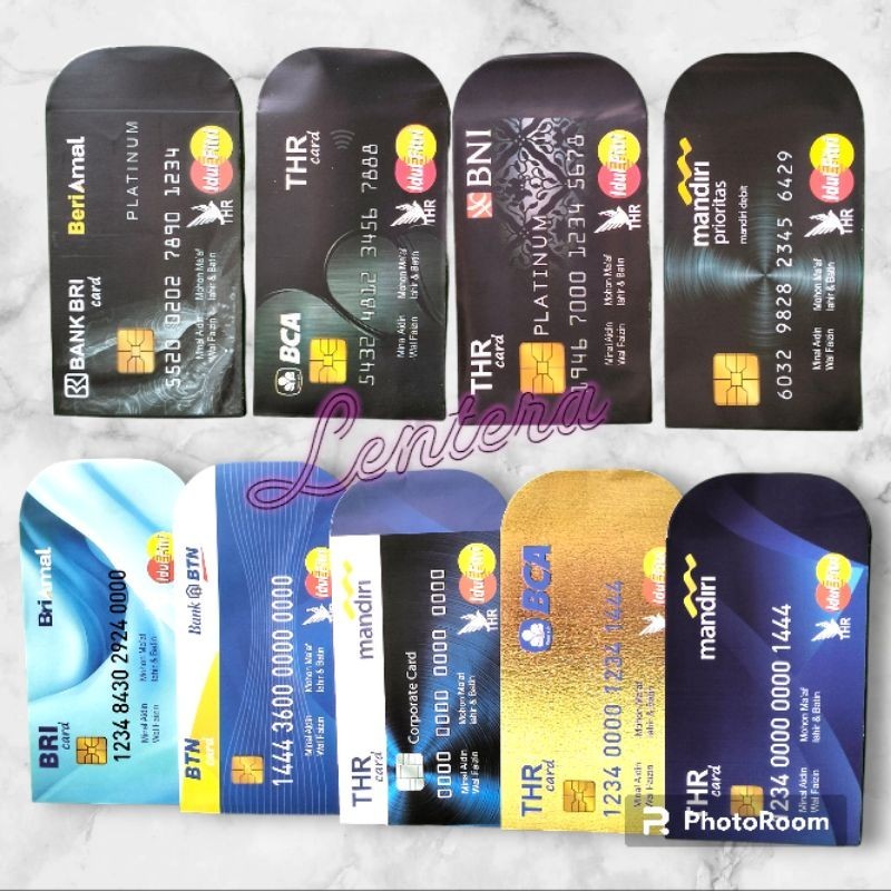 

angpao/amplop lebaran motif atm